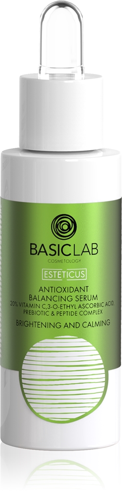 

Антиоксидантная сыворотка Cosmetology Esteticus с осветляющим эффектом Basiclab, 20% vitamin c 30 мл