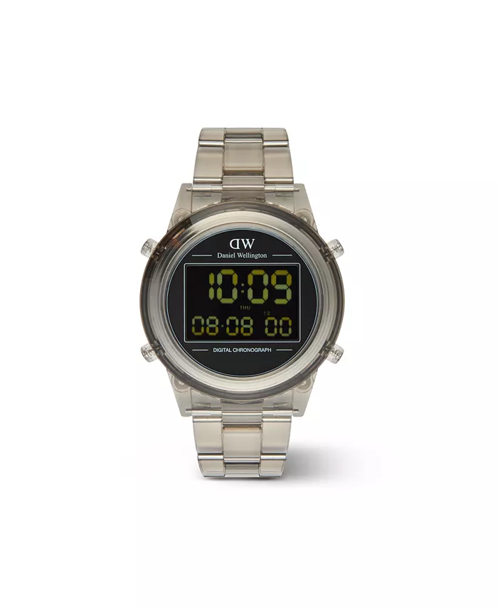 

Мужские часы-хронограф из серого пластика, 42 мм Daniel Wellington