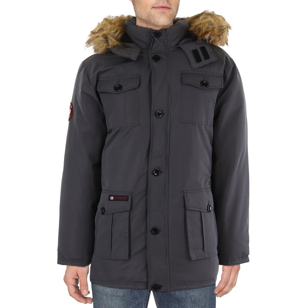 

Мужская короткая парка для холодной погоды Canada Weather Gear, цвет charcoal