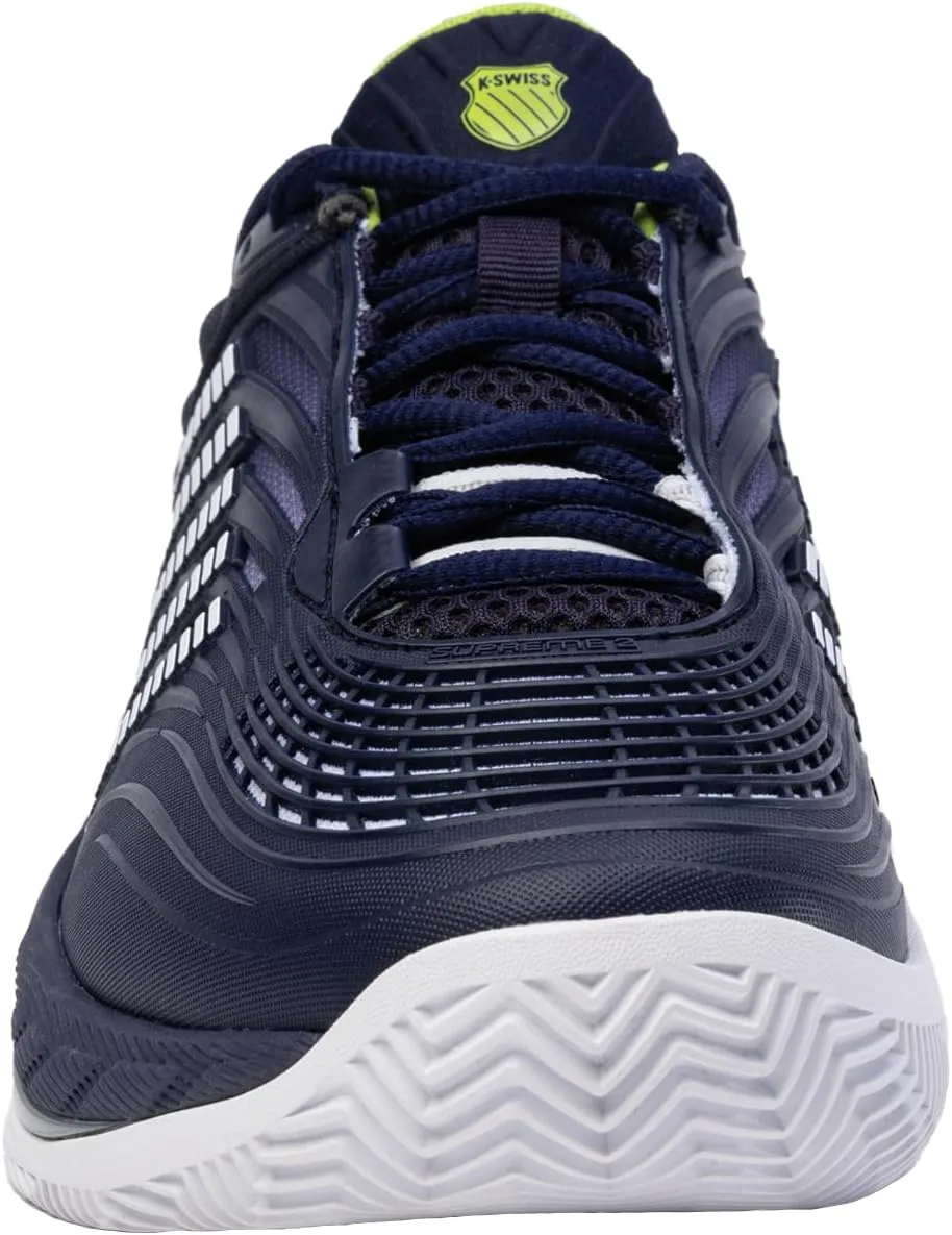 Мужские теннисные кроссовки Hypercourt Supreme 2 K-Swiss, белый — фото 2