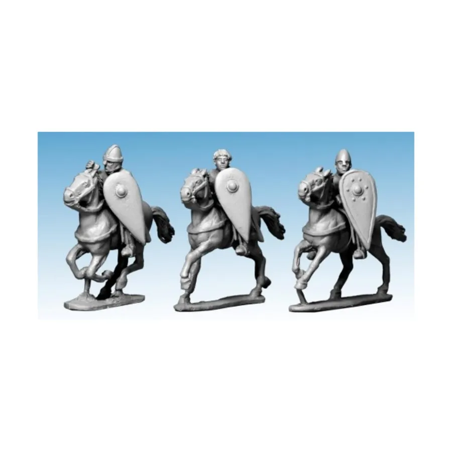 

Небронированная норманнская кавалерия с копьями, Historical Miniatures - Dark Ages - Normans (28mm) (Crusader Miniatures)