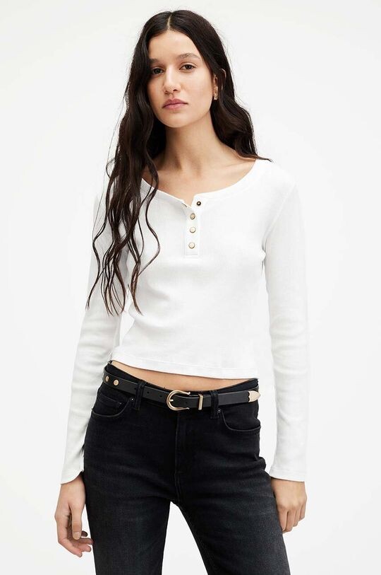 

Блузка BENNY LS Tee AllSaints, белый