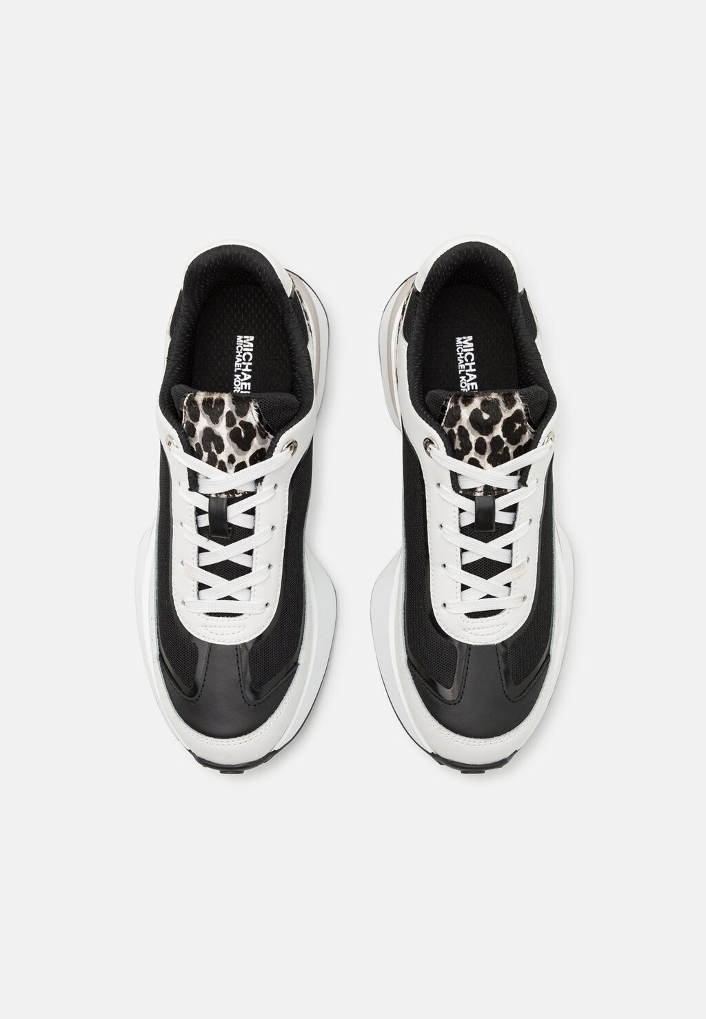 

Кроссовки на шнуровке ARI TRAINER MICHAEL Michael Kors, черный