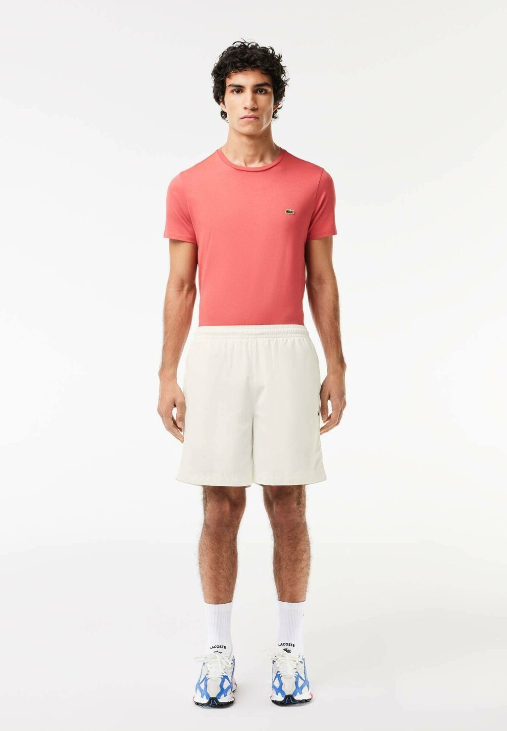 

Шорты ELASTICATED WAIST Lacoste, белый