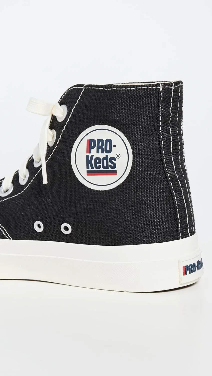 Мужские модные кроссовки Keds Royal Hi на шнуровке, Black — фото 3