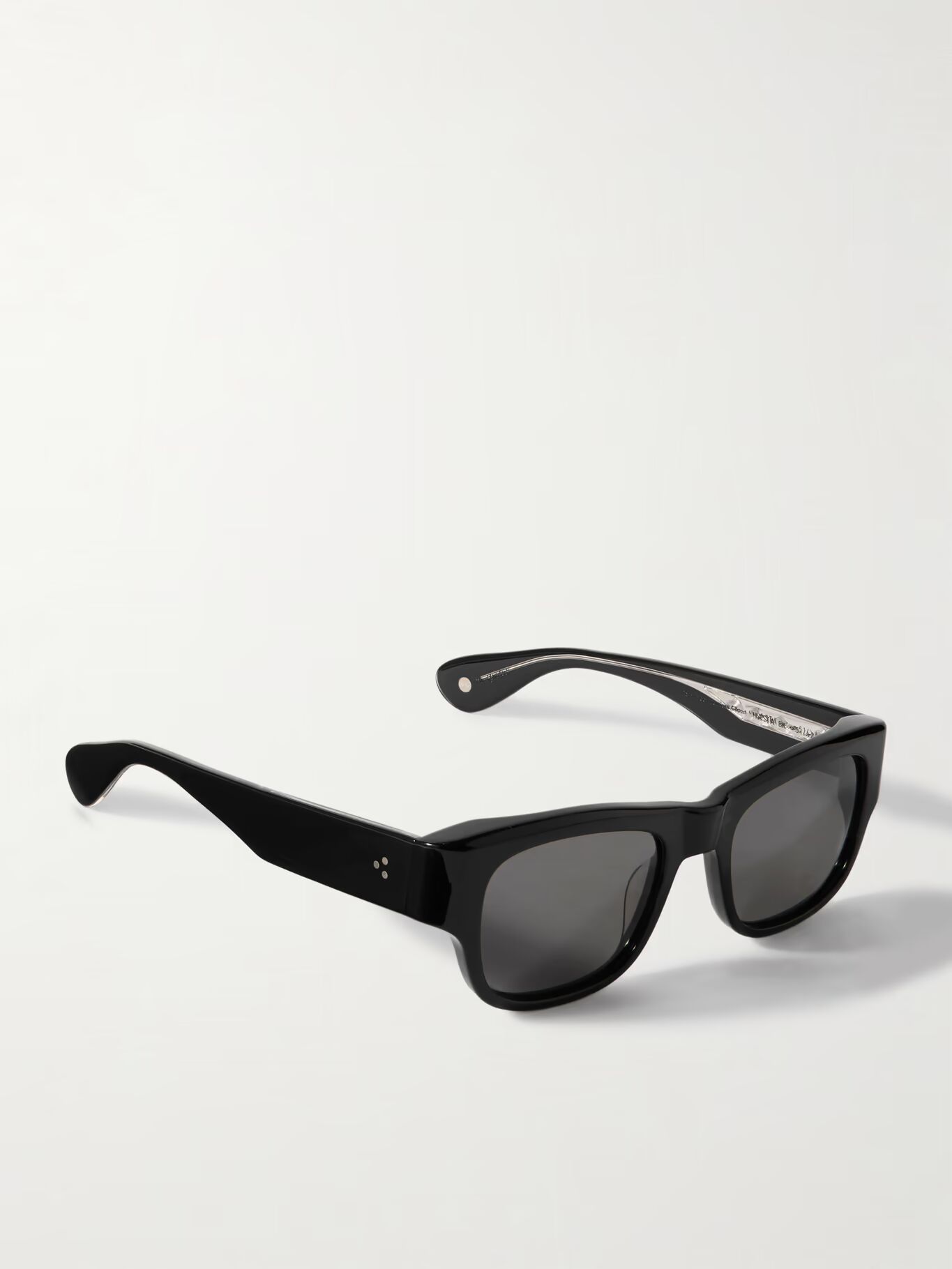 

Солнцезащитные очки Shasta D-Frame из ацетата с поляризацией GARRETT LEIGHT CALIFORNIA OPTICAL, черный