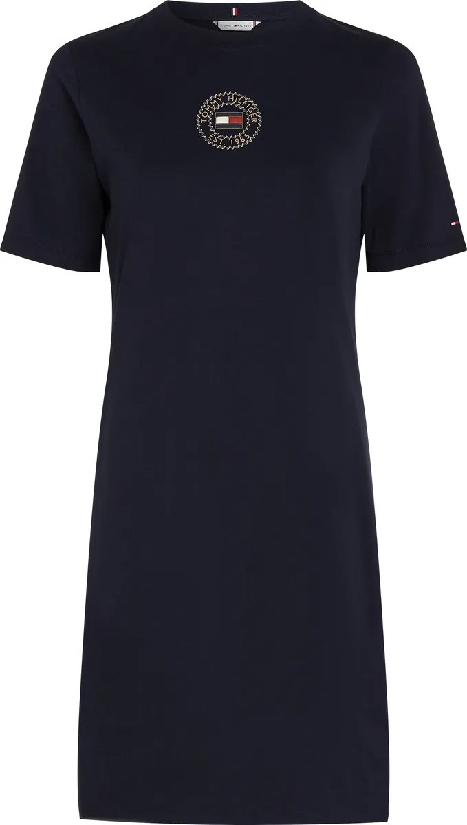 

Платье-рубашка Tommy Hilfiger "REG NAUTICAL TEE DRESS SS", цвет Desert Sky