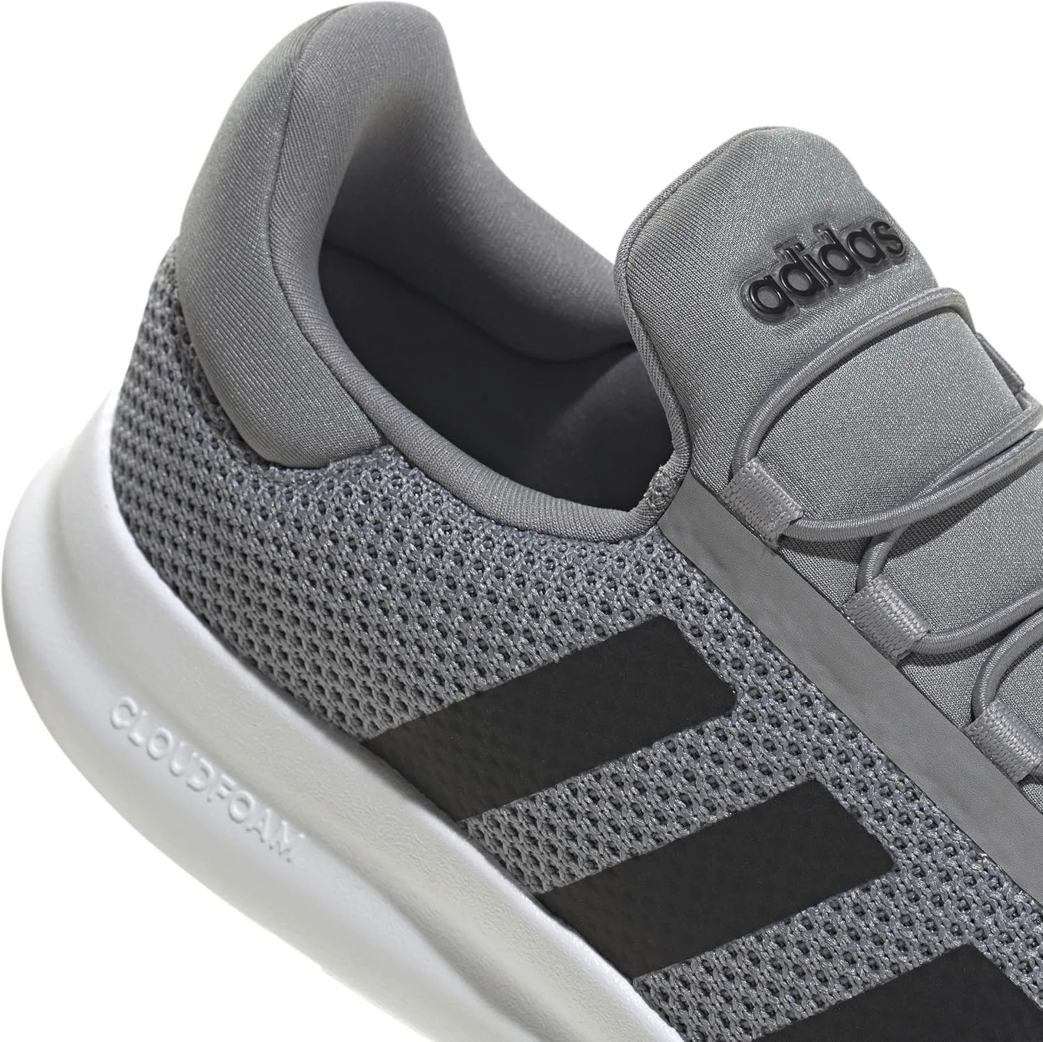 Мужские кроссовки Adidas Lite Racer 4.0, Grey Three Core Black Ftwr White — фото 4