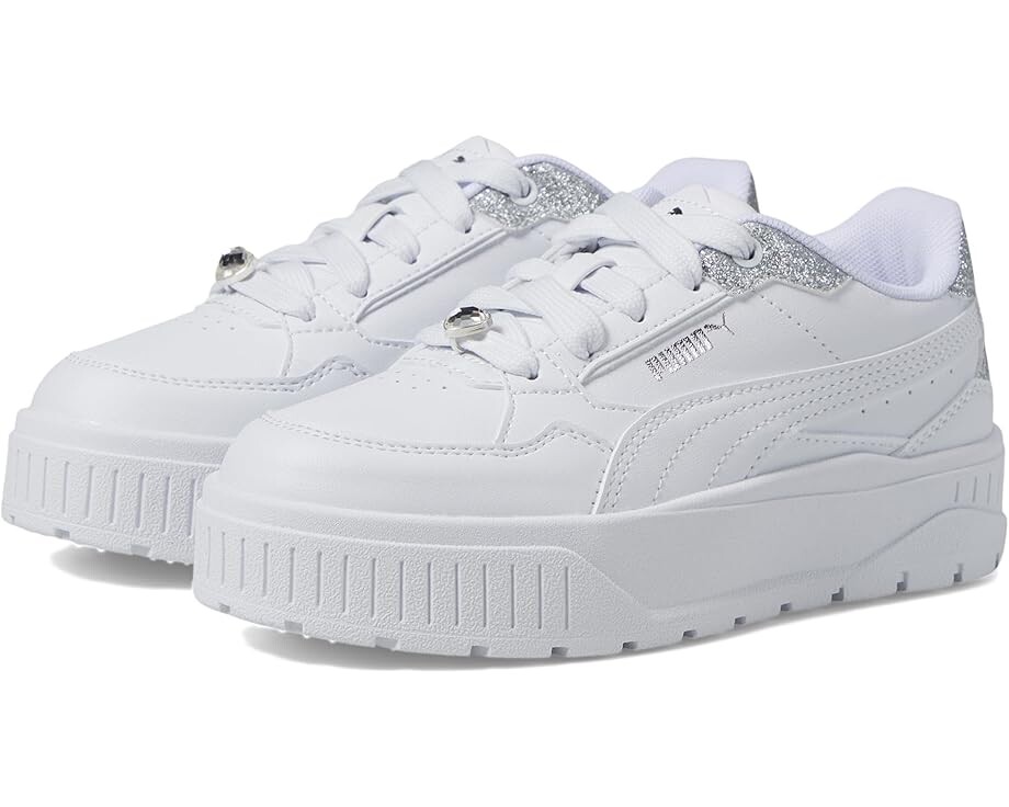 

Кроссовки PUMA Kids Karmen Ii Idol, цвет Puma White/Puma White/Puma Silver 2