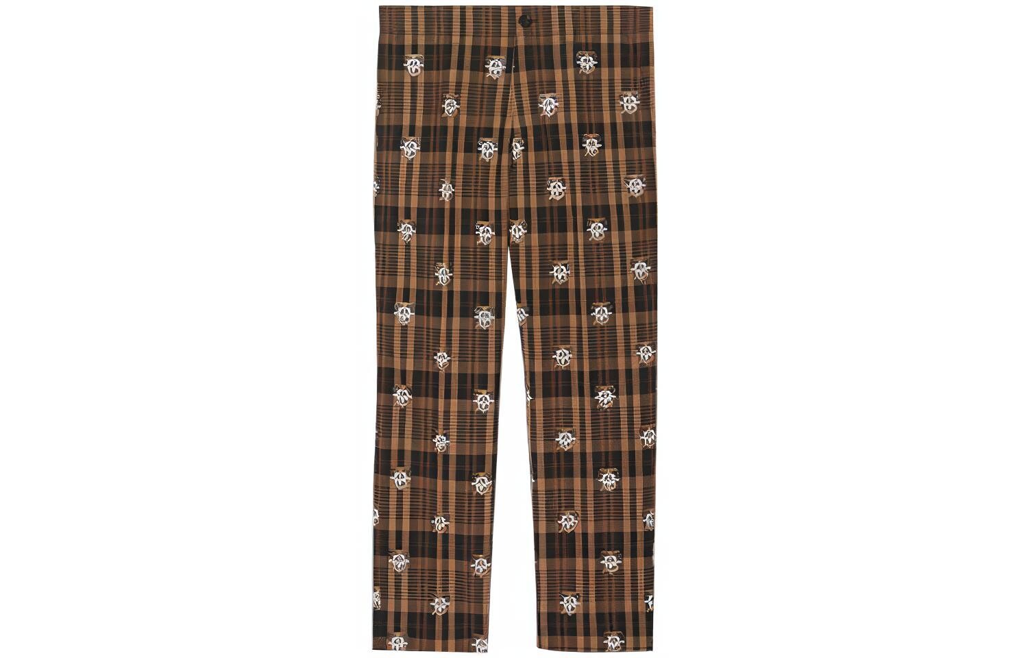 

Повседневные брюки мужские темный мокко Burberry, цвет Dark Mocha