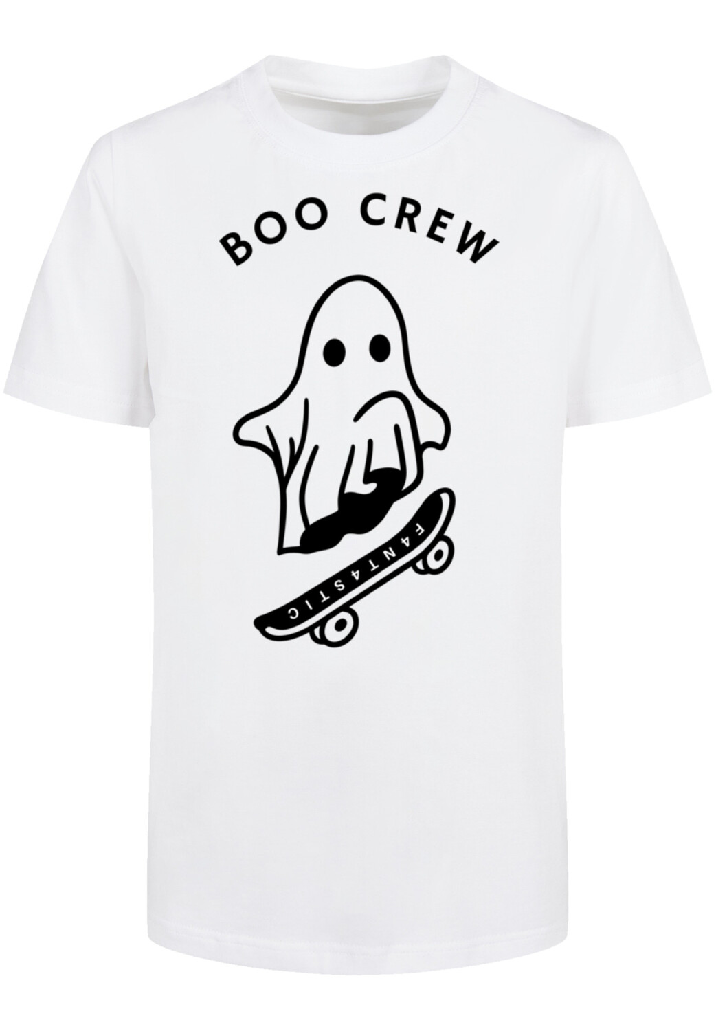 

Футболка F4NT4STIC Basic Kids Tee Boo Crew Halloween, белый
