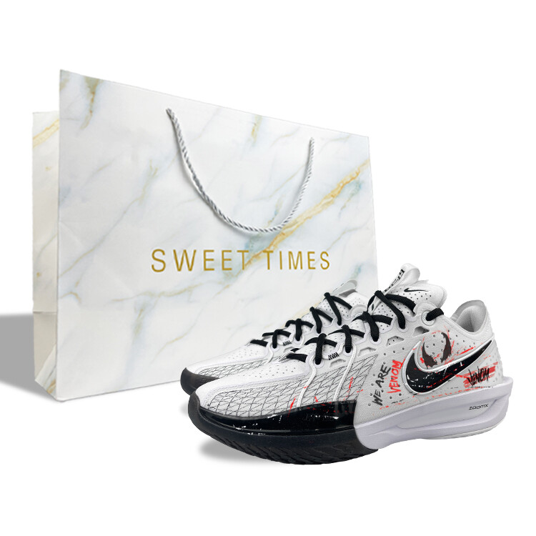 

Баскетбольные кроссовки Air Zoom G.T. Cut 3 Basketball Shoes Unisex Low-Top Black/Red Nike