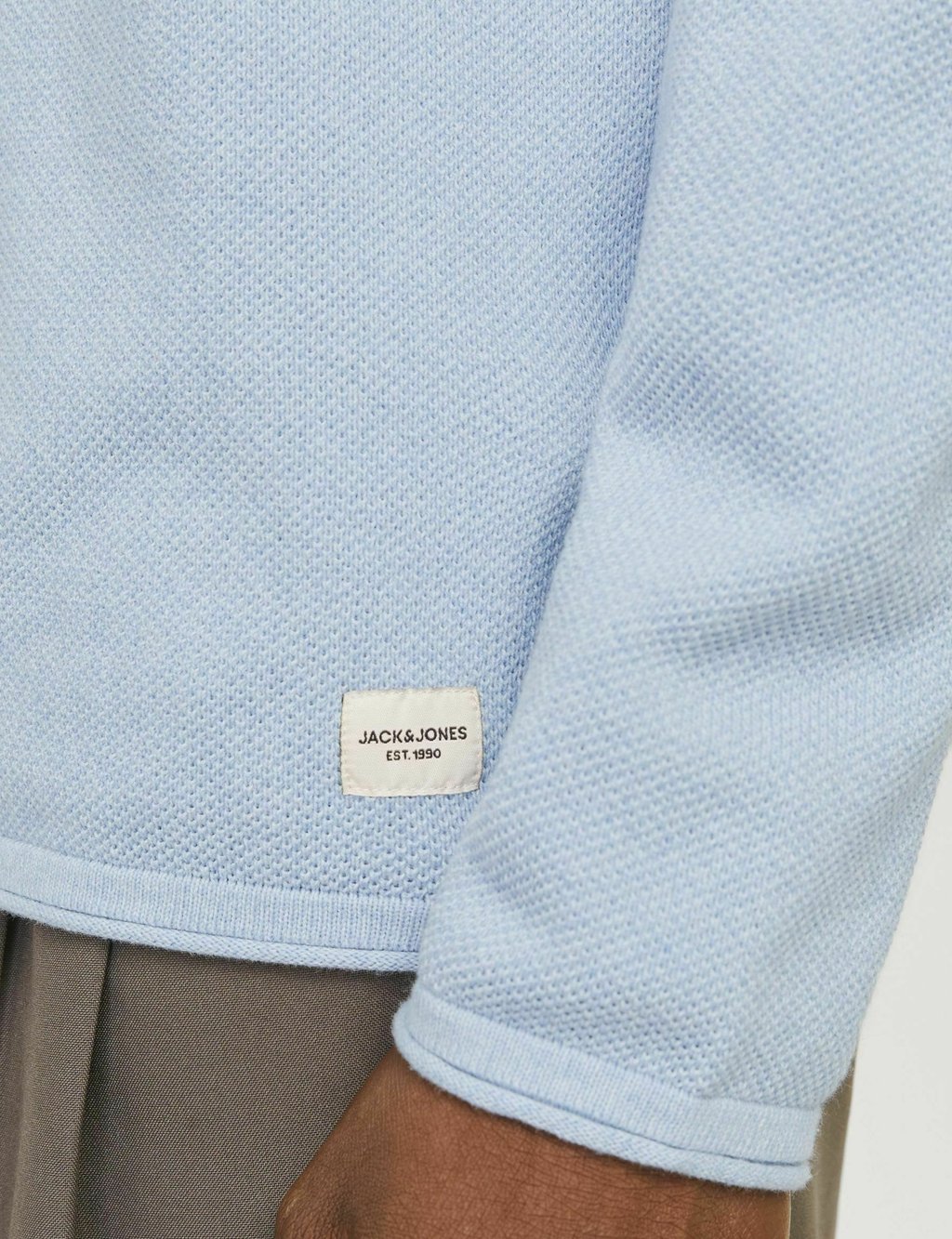 

Джемпер JJEHILL CREW NECK Jack & Jones, светло-голубой