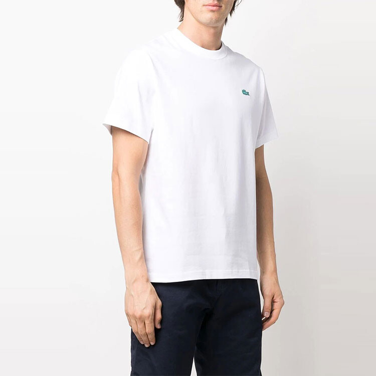 Футболка мужская Lacoste, белая — фото 3