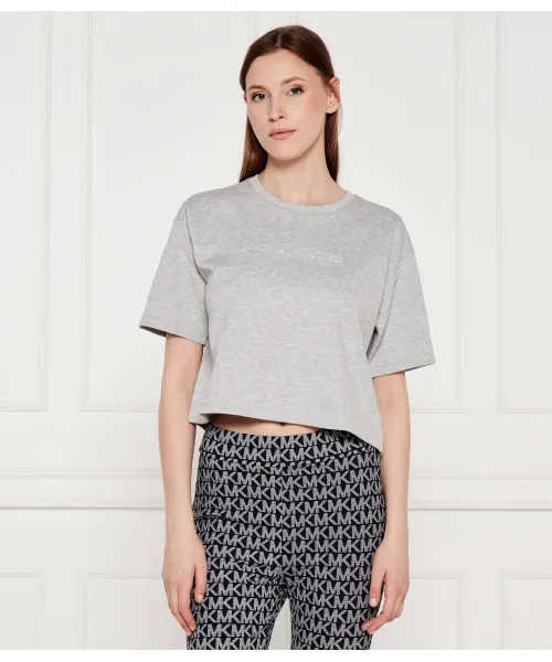 

Футболка Cropped fit Michael Kors, серый