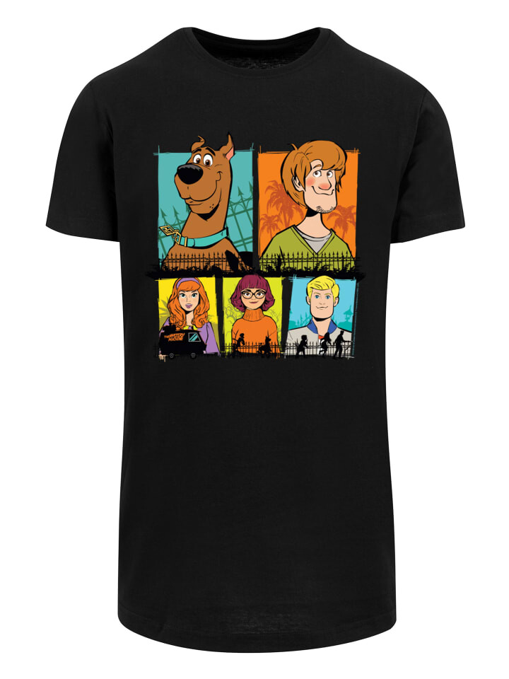 

Футболка F4NT4STIC Scooby Doo Group Frames, черный