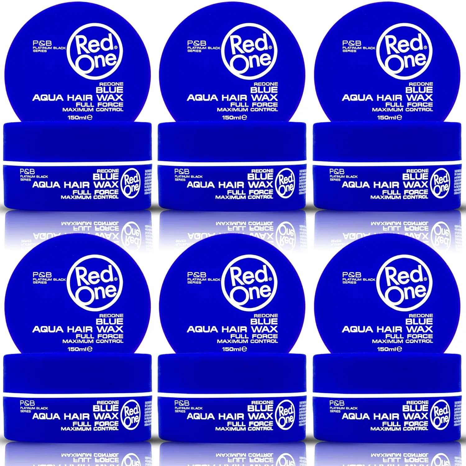 Воск для волос RedOne Aquatic Blue, 6 x 150 мл Redone