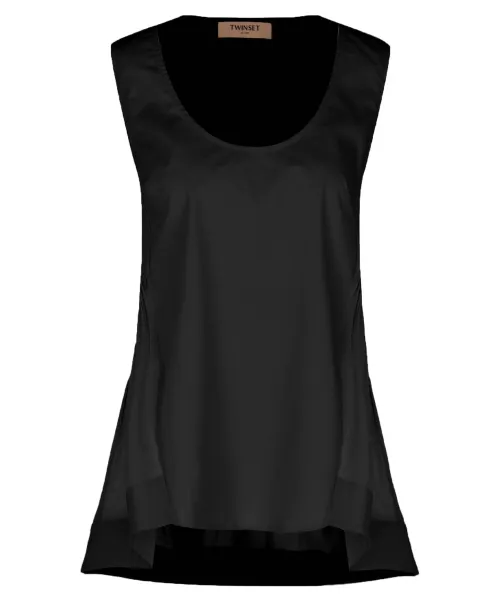 

Блуза Loose fit Twin-Set, черный
