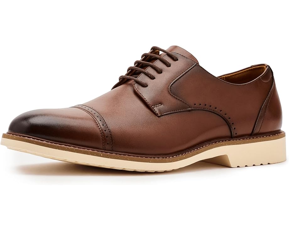 

Мужские оксфорды Stacy Adams Vogel Cap Toe, Cognac