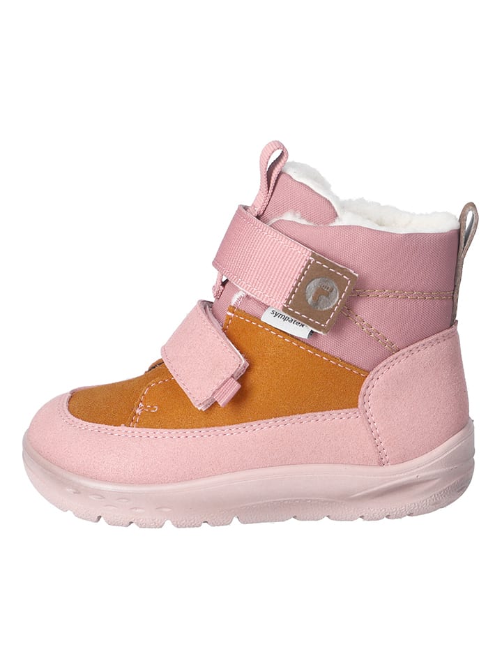 

Ricosta Зимние ботинки "Кулук" розового цвета