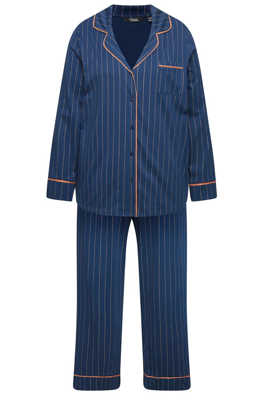 

Пижама Ulla Popken Pajama, ночной синий