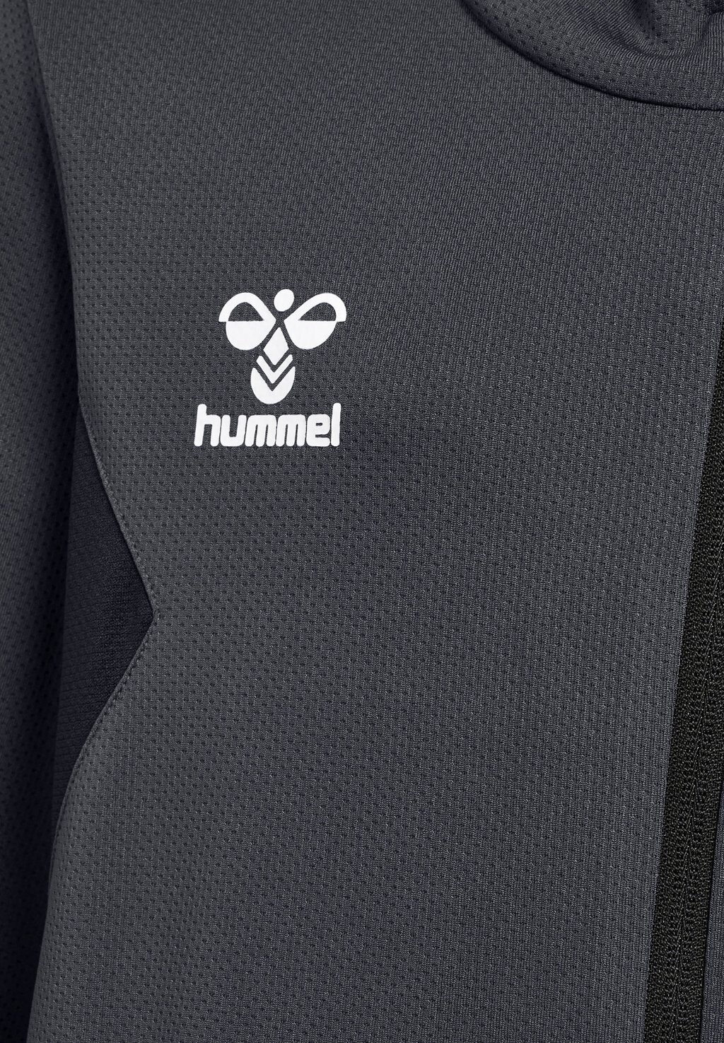 Куртка тренировочная HMLAUTHENTIC PL ZIP HOODIE Hummel, цвет asphalt — фото 4