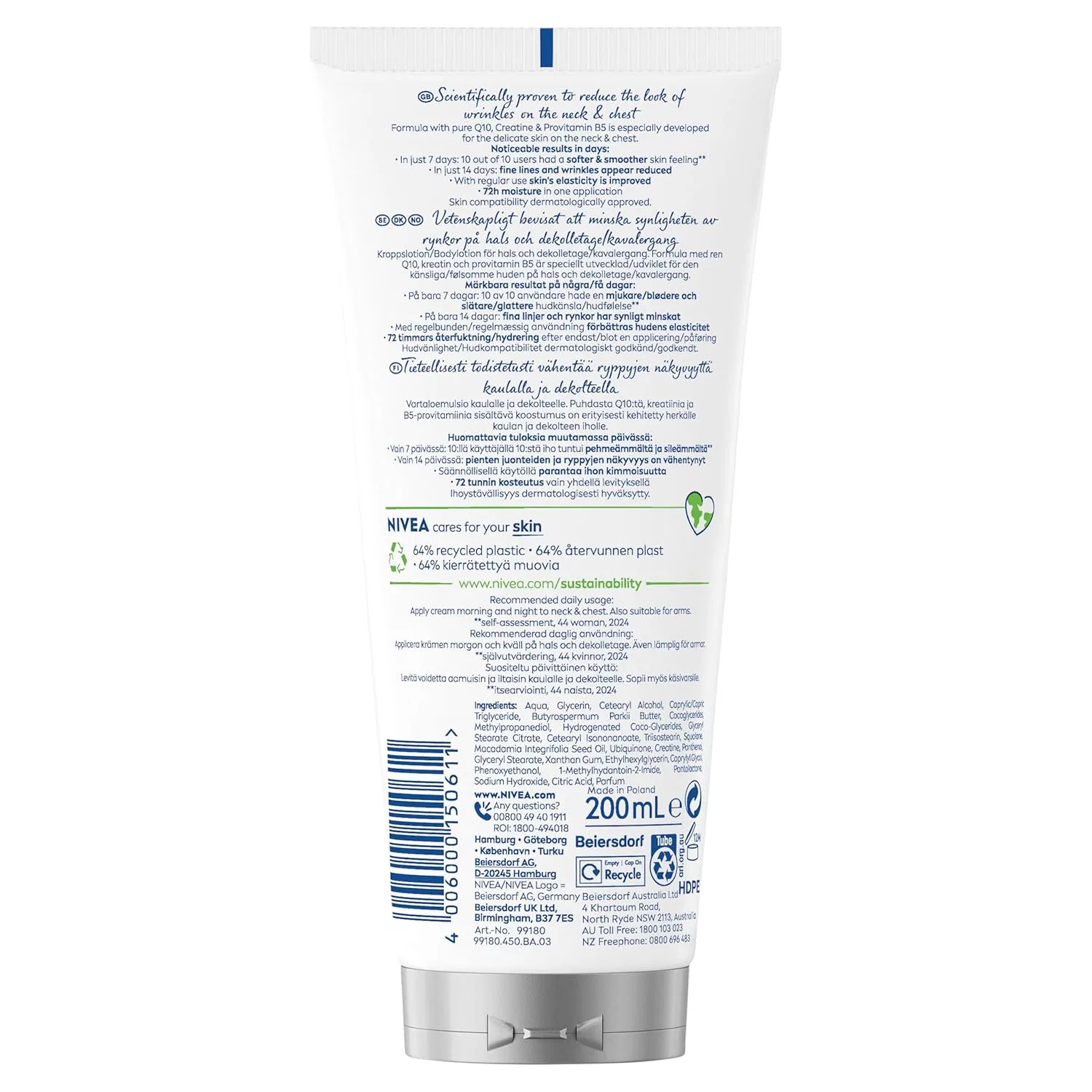 Крем для шеи и зоны декольте «Q10 Firming + Anti-Wrinkle» от NIVEA Nivea — фото 2