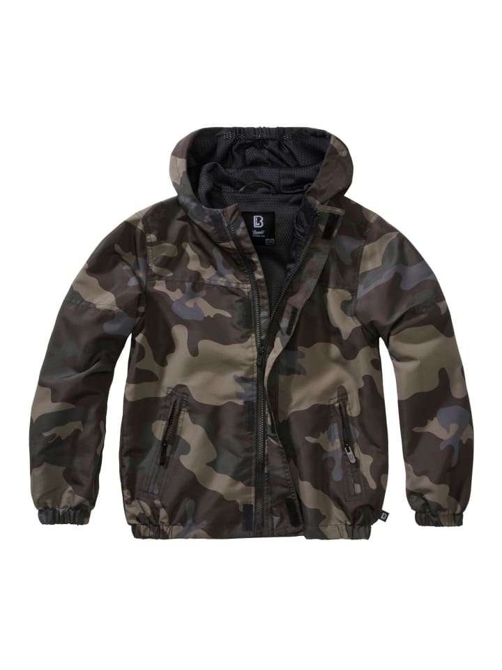 

Ветровка Brandit, цвет darkcamo