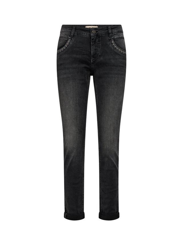 

Джинсы Naomi с декоративными карманами зауженные MOS MOSH, Grey