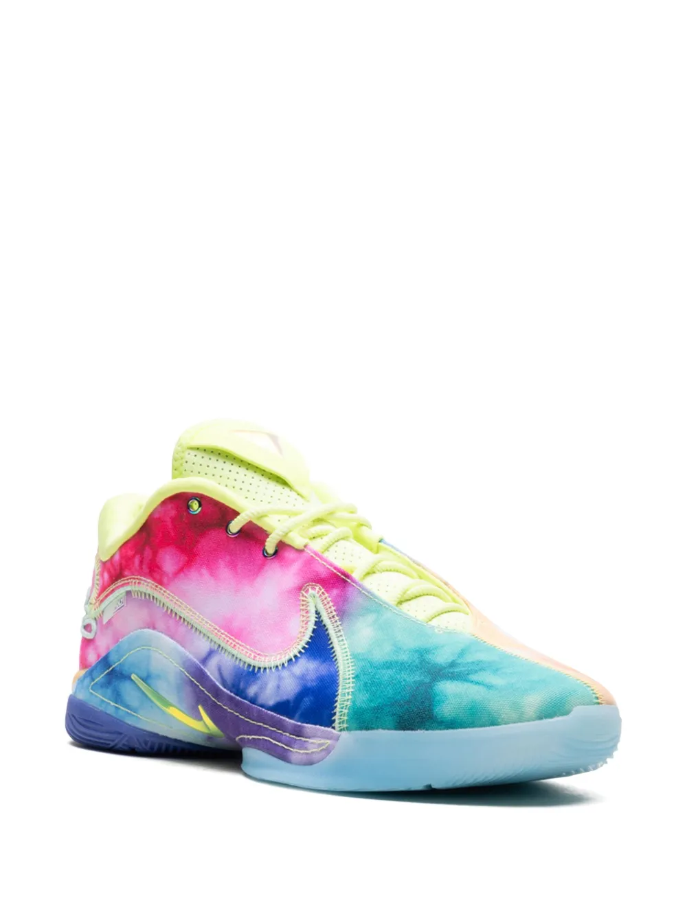 Кроссовки LeBron XXII What The Monopoly Tie-Dye Nike, розовый — фото 2