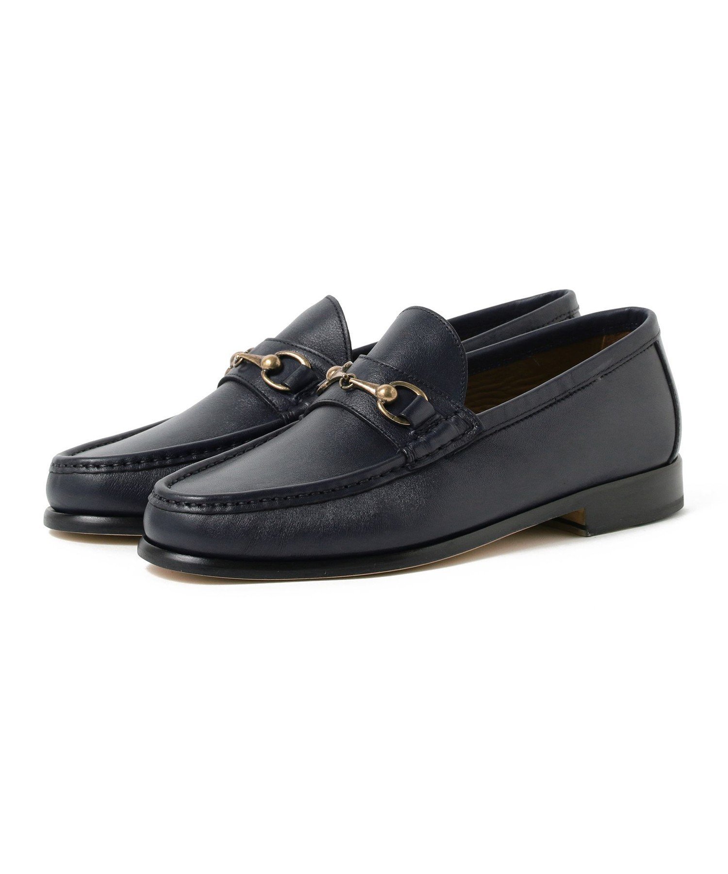 IL MOCASSINO / Лоферы из телячьей кожи Brilla per il gusto, NAVY/OCEANO