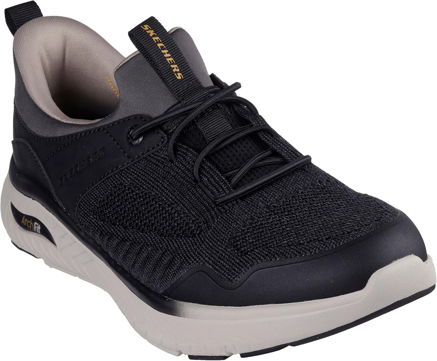 Мужские кроссовки Skechers Arch Fit Crosser - Emeric, черный — фото 4