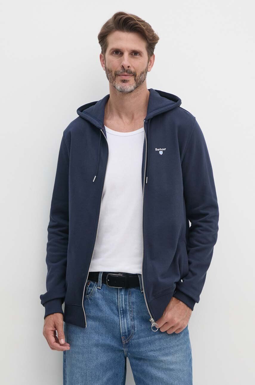 

Толстовка Barbour из хлопка, темно-синий