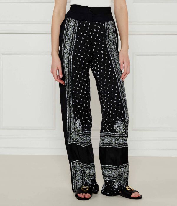 

Штаны в духе Loose fit Pinko, черный