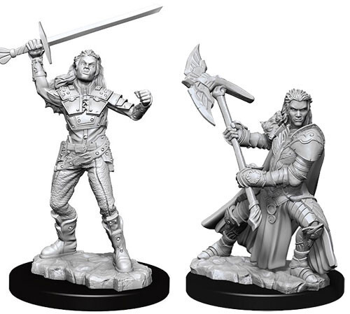

Миниатюра WizKids/NECA D&D Nolzur's Marvelous Unpainted Minis: W7 Female Half-Orc Fighter