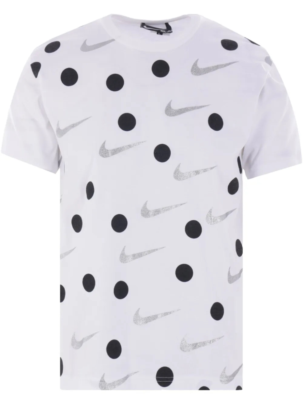 

Черная футболка Comme Des Garçons x Nike Black Comme Des Garçons, белый