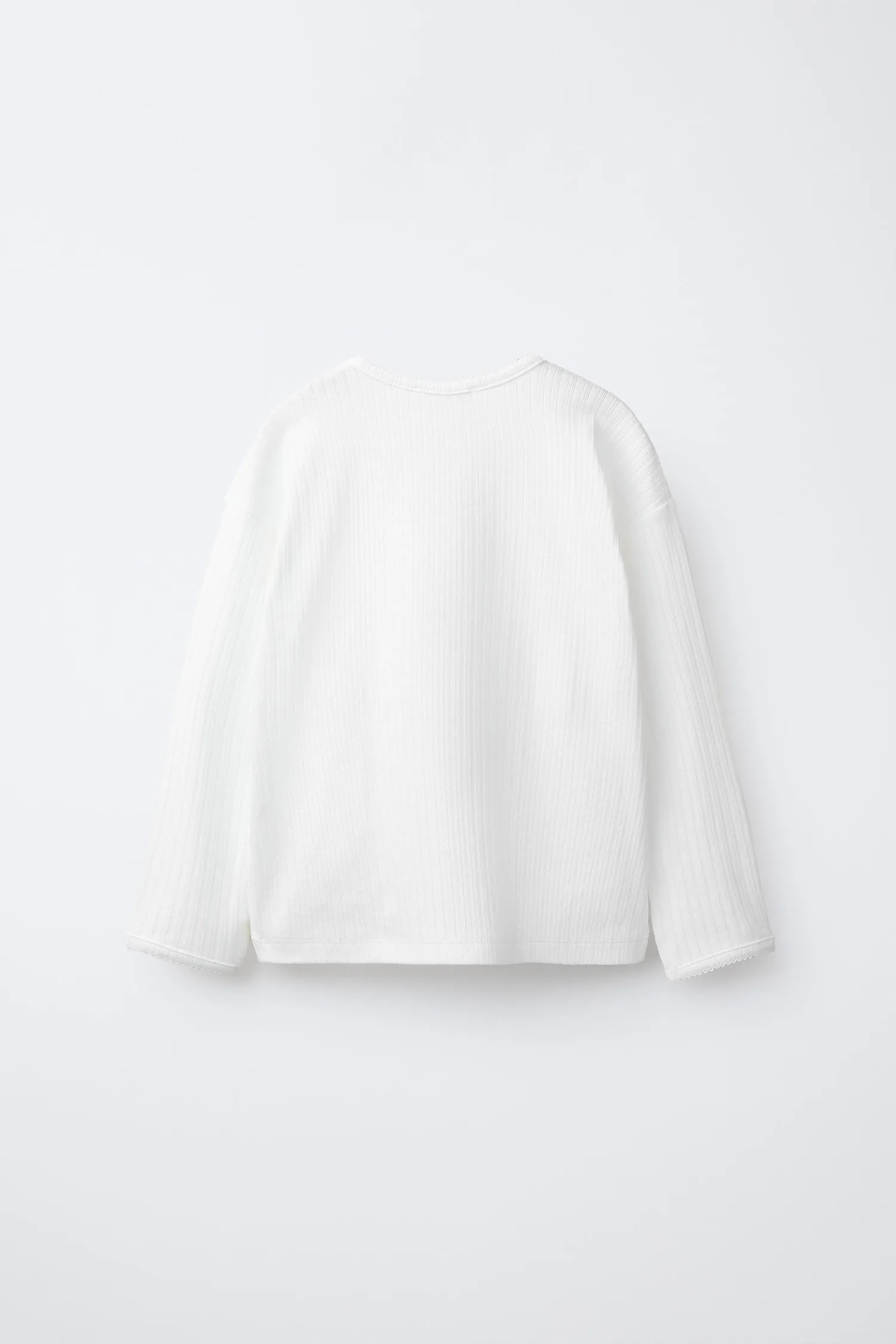 Для детей 6-14 лет / пижама с сердечками и полосками Zara, экрю — фото 3