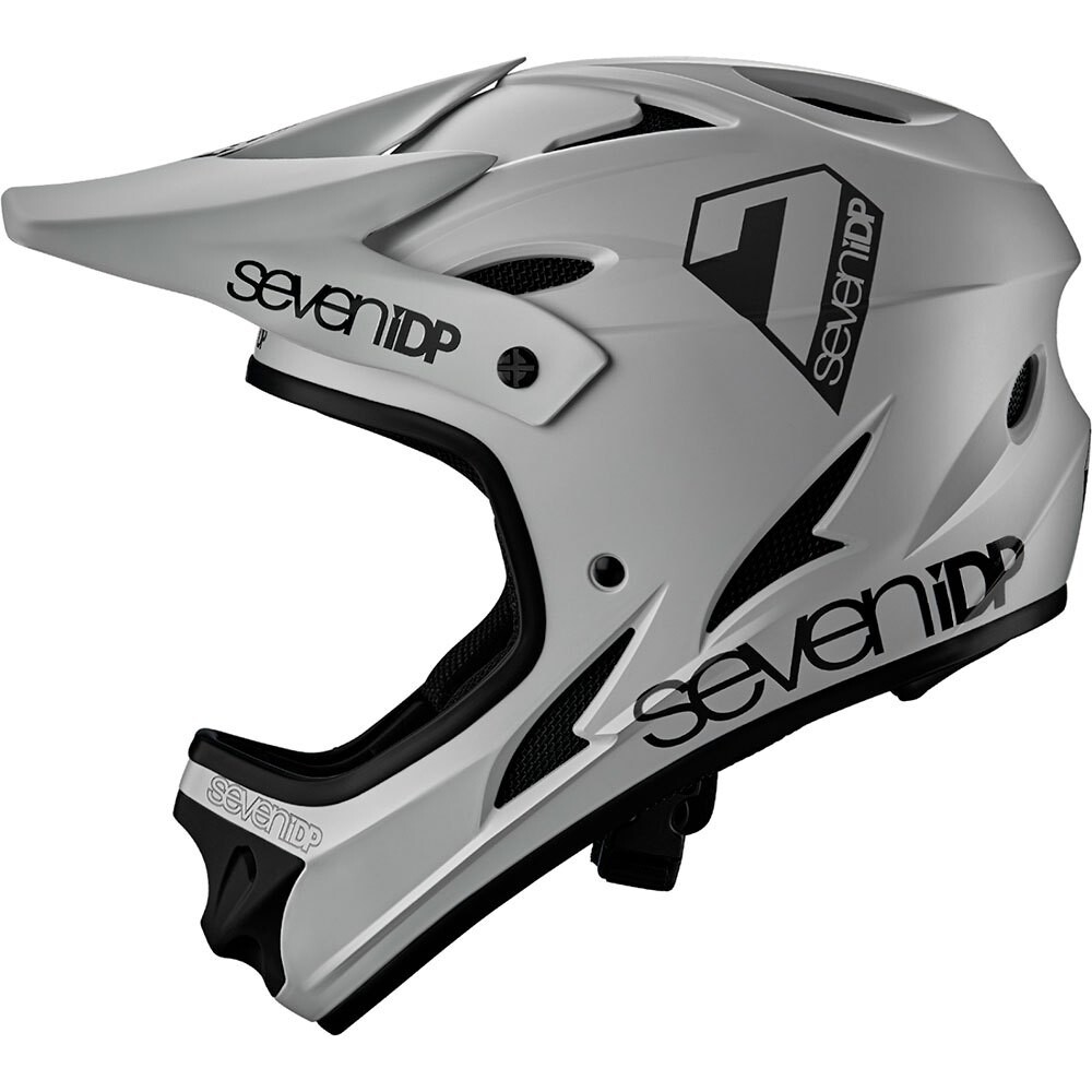

Велосипедный шлем 7idp M1 downhill, серый