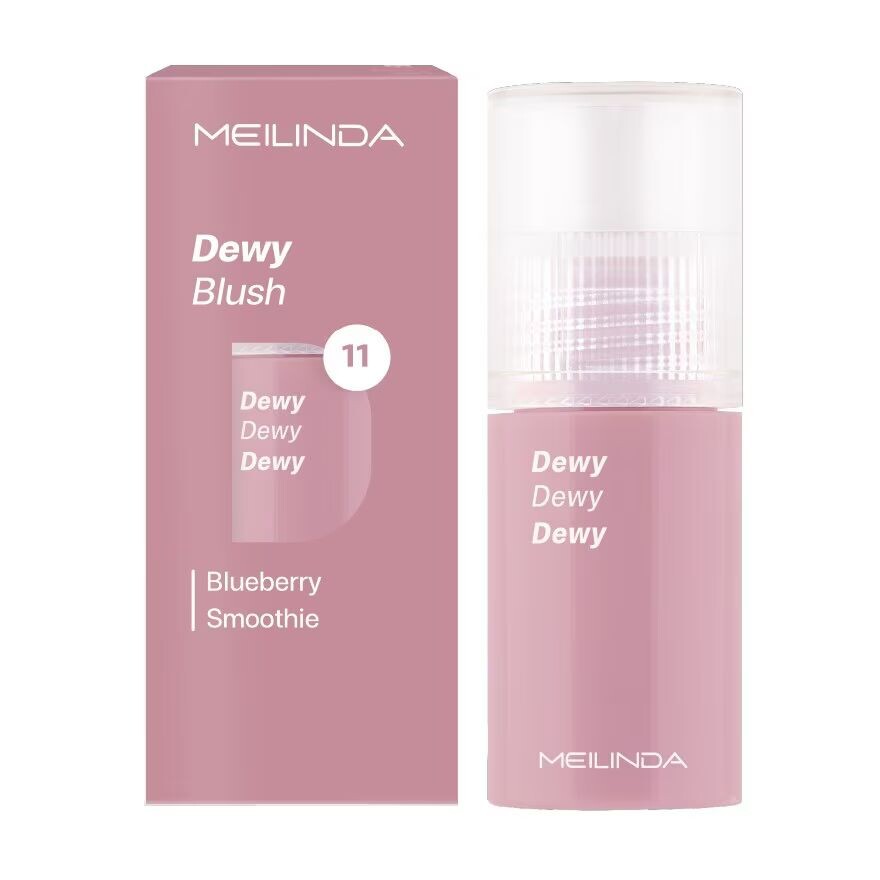 

Meilinda Румяна Dewy 5,5 мл. 11. Черничный смузи, Blueberry Smoothie