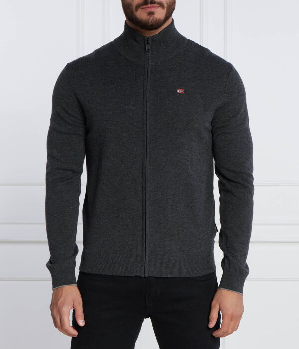 

Свитер шерстяной Napapijri Damavand Regular Fit, черный
