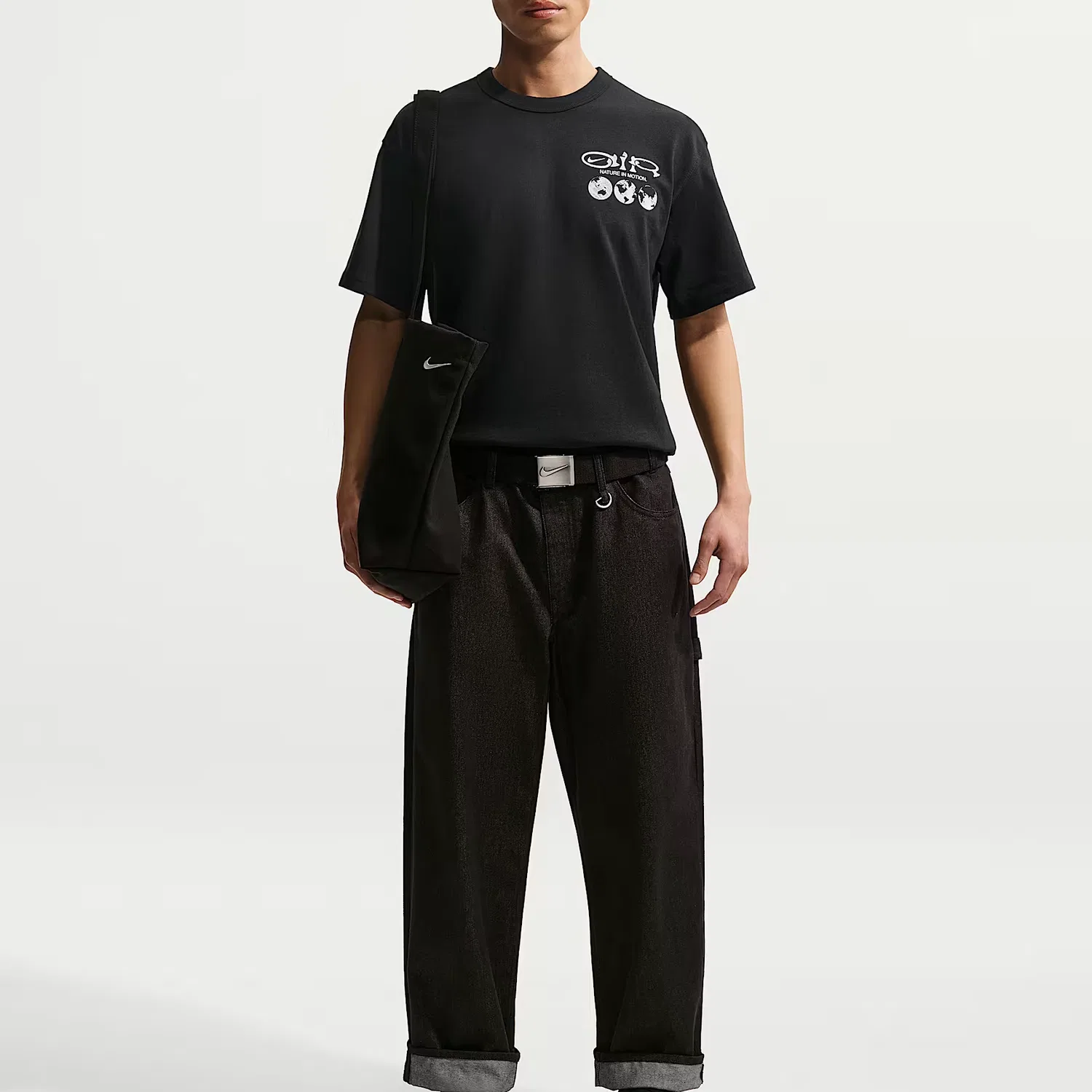 Футболка Sportswear Premium Essentials Nike, Black — фото 3