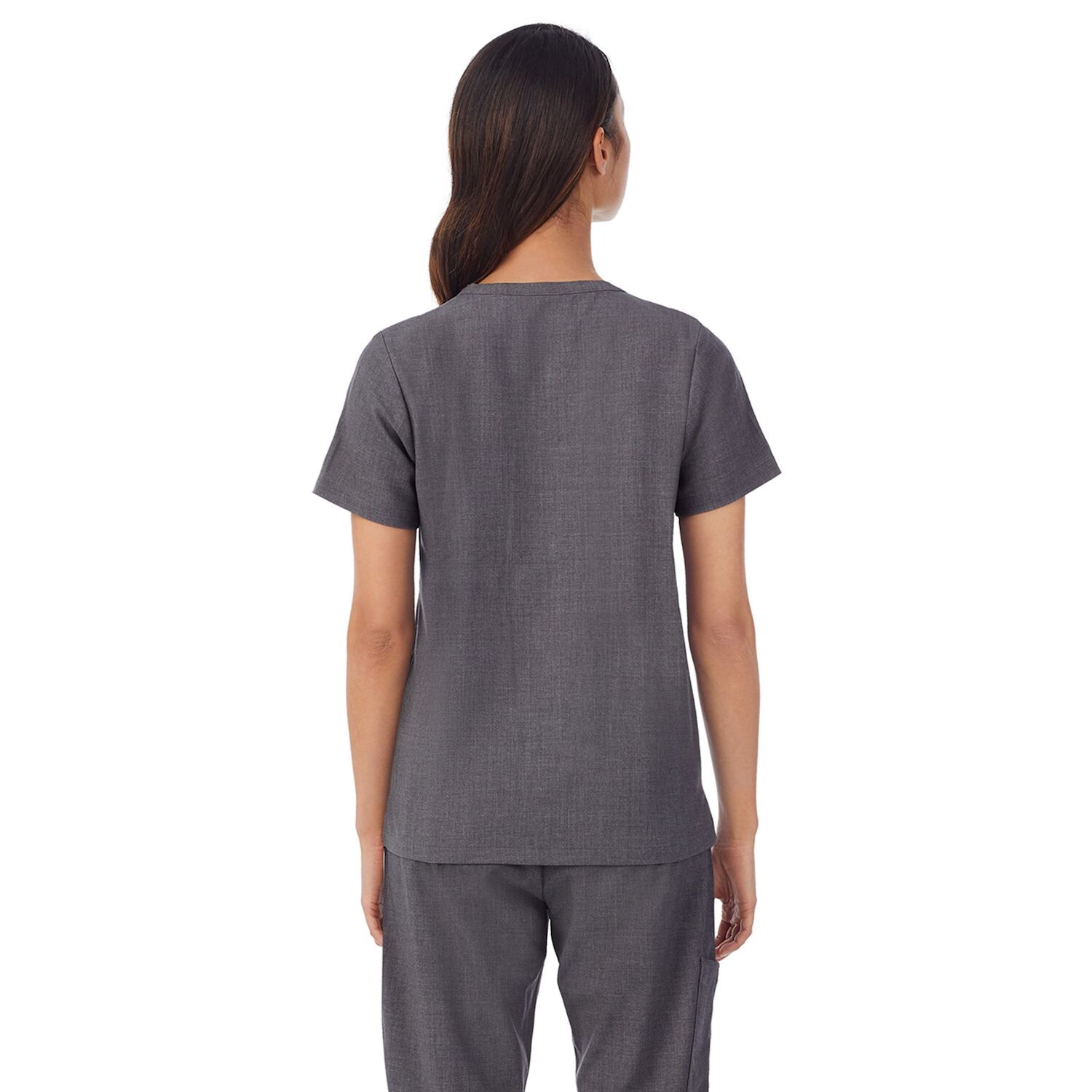 

Женский топ Cuddl Duds Scrubs Henley с 2 карманами Cuddl Duds, белый