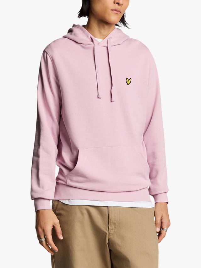 

Хлопковая толстовка Lyle & Scott, цвет Pink Light