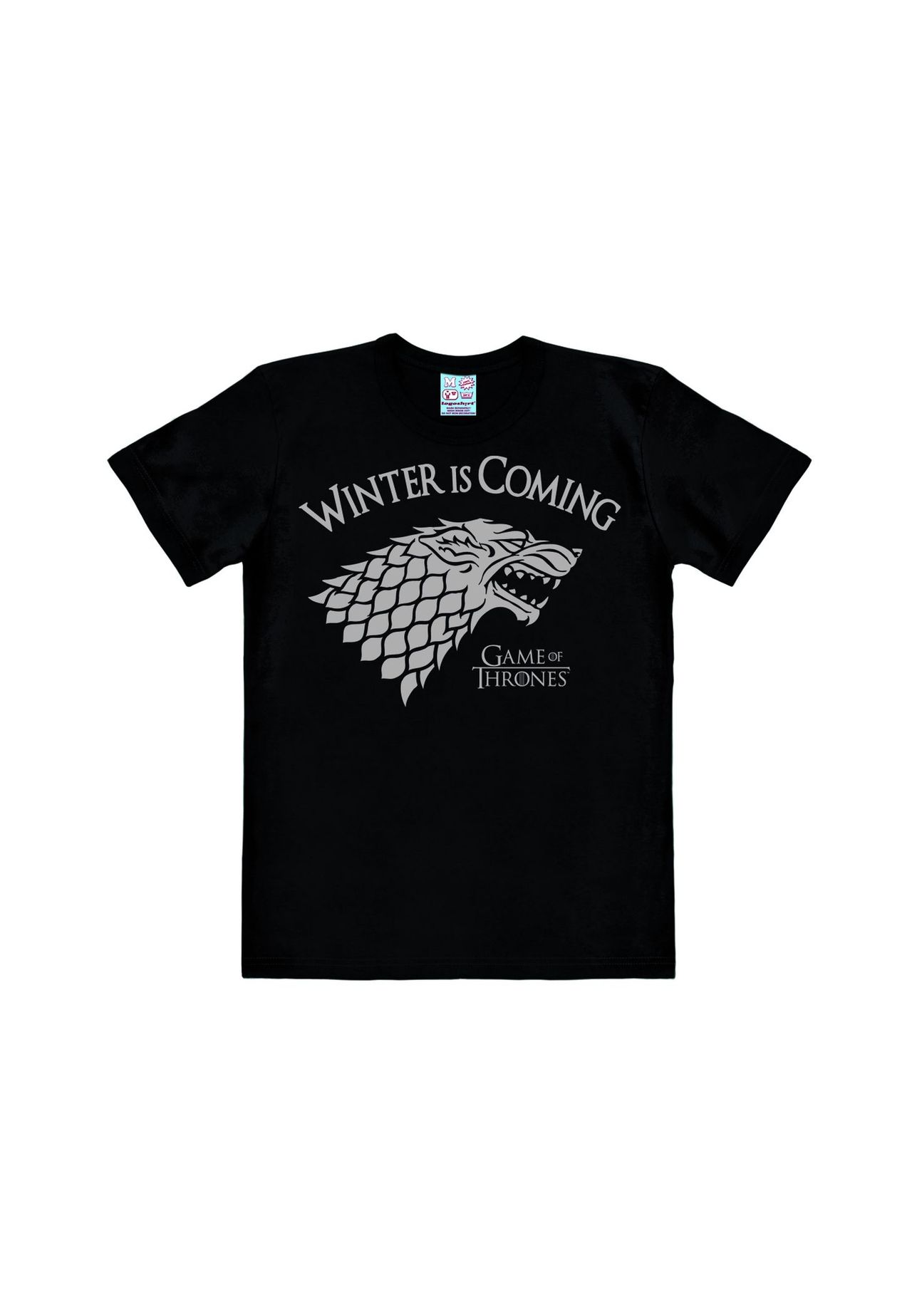 

Футболка Easyfit Game Of Thrones - Зима близко LOGOSHIRT, черный