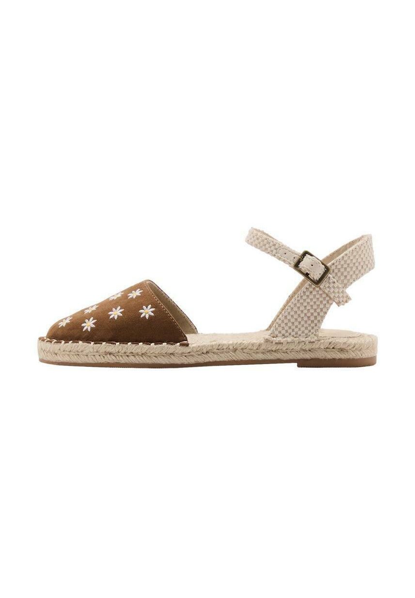 

Балетки с ремешком на щиколотке BLOMSTREDE Mango Kids, коричневый