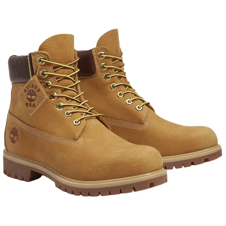Timberland Ботинки AVIREX 6 Inch мужские желто-коричневые — фото 4