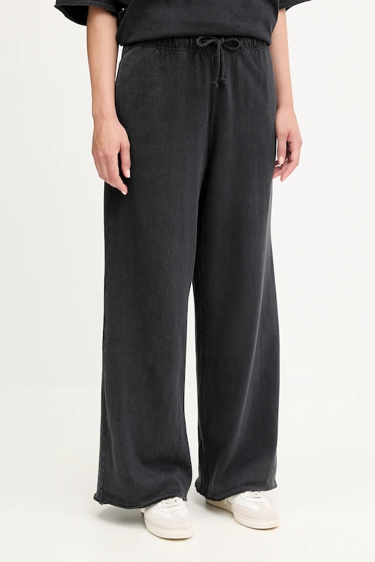 

Хлопковые спортивные штаны American Vintage, черный