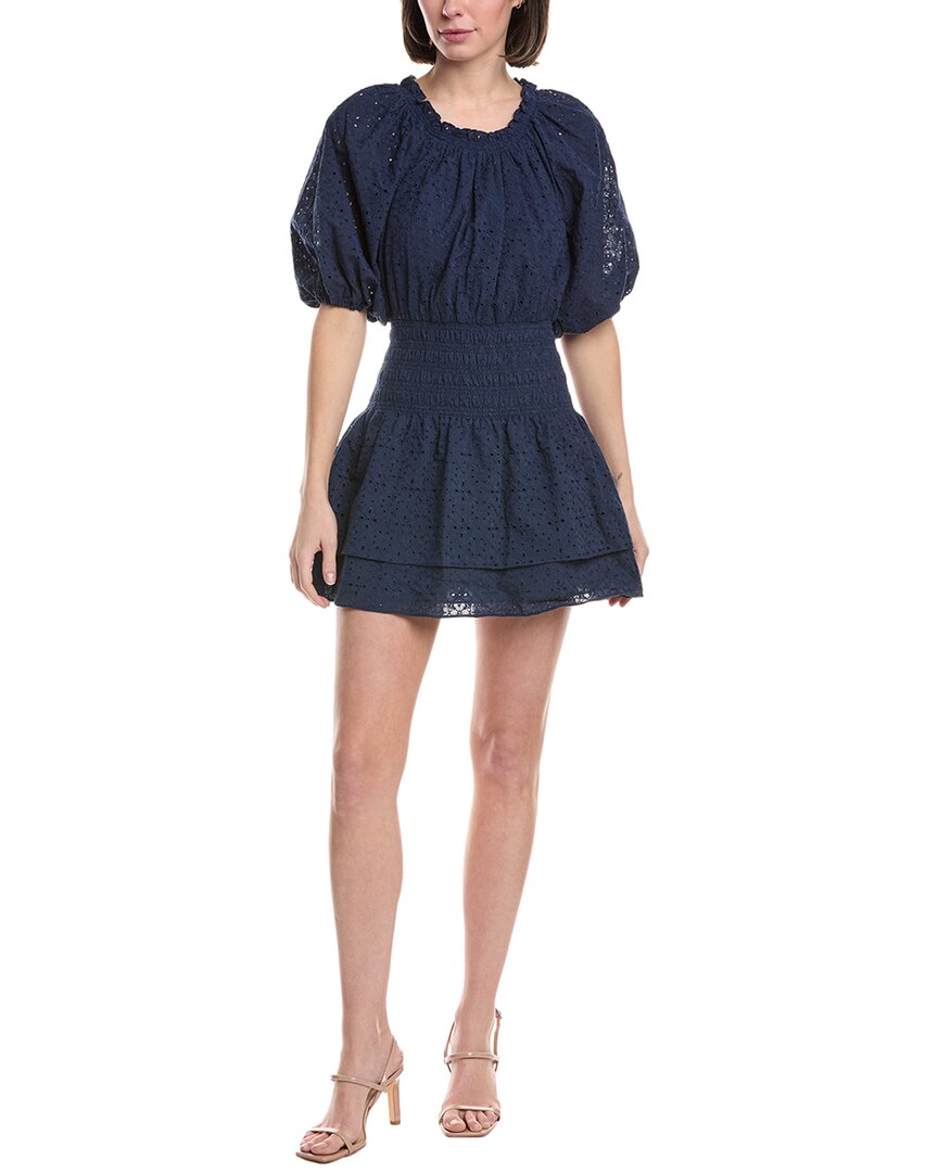 

Реми Брук Сойер Мини-платье Ramy Brook, синий