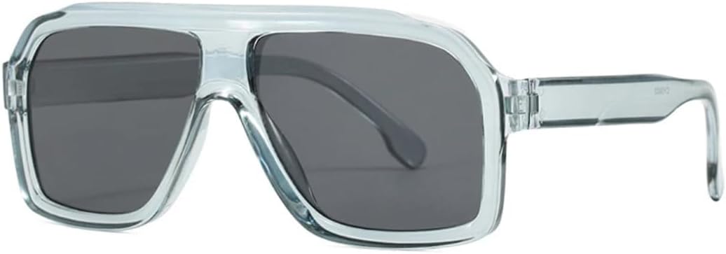 

Винтажные большие панк-солнцезащитные очки для женщин, роскошные мужские солнцезащитные очки для активного отдыха, спорта, поездок, путешествий, защита от УФ-излучения UV400 VVTWSSW, Gray Gray