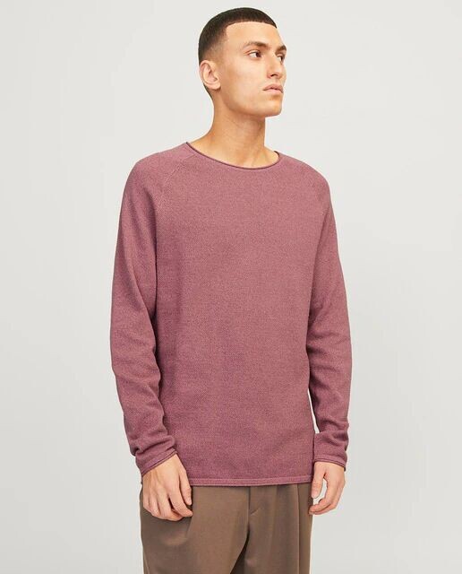 

Мужской свитер с круглым вырезом Jack & Jones, светло-зеленый